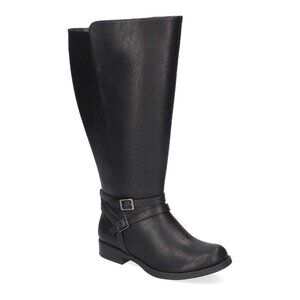 Easy Street Bay Plus Plus Wide Calf Riding Boots Black Size 9 MSRP $110